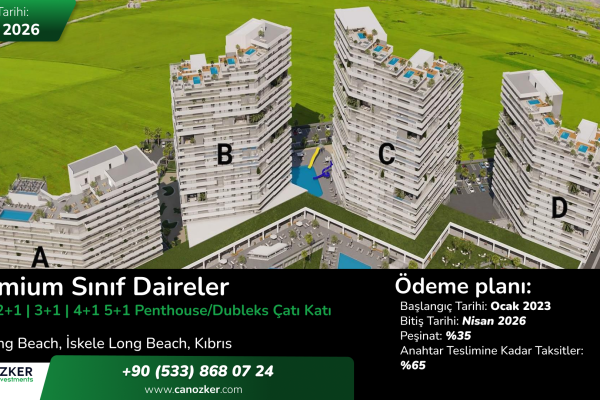 Long Beach İskele’de Lüks ve Sürdürülebilir Kıyı Yaşamı